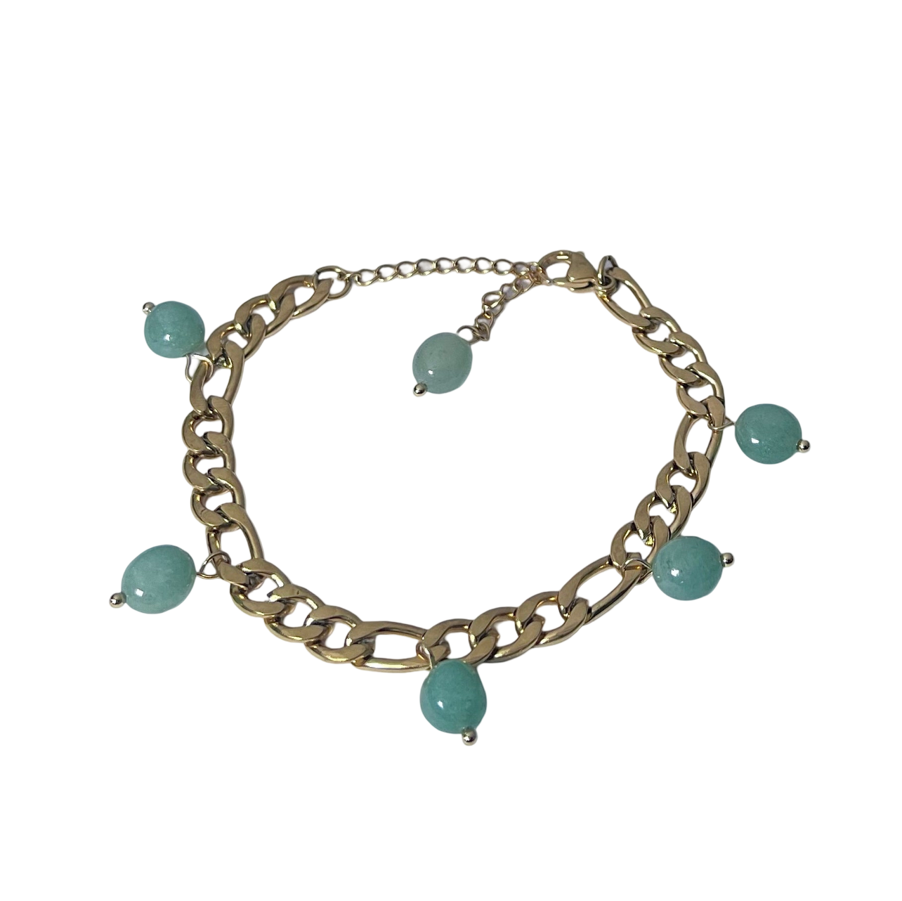 MINT TASSLE BRACELET