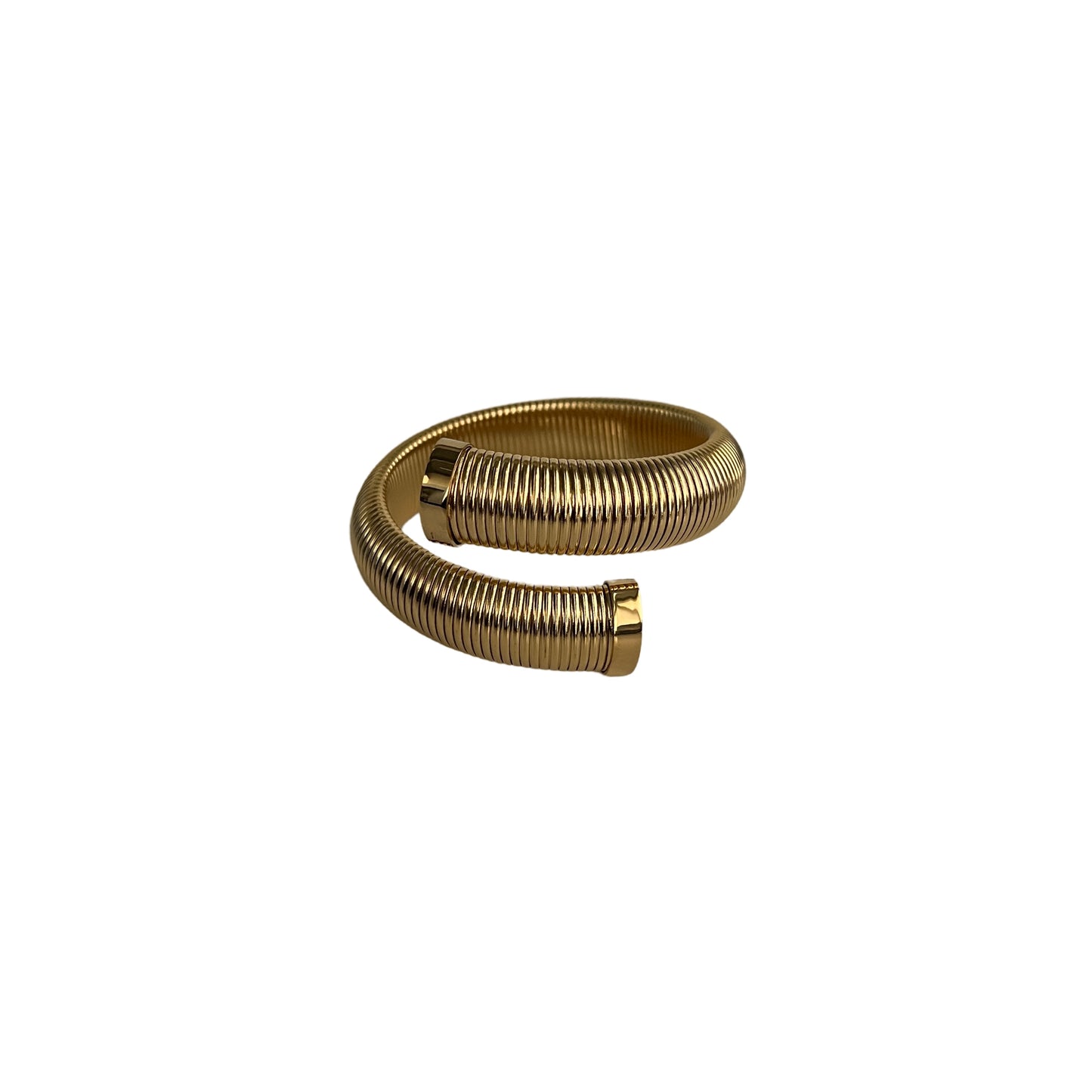 GOLD COIL WRAP BRACELET
