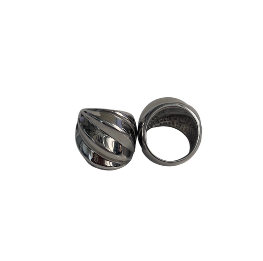 SWIRL DOME RING
