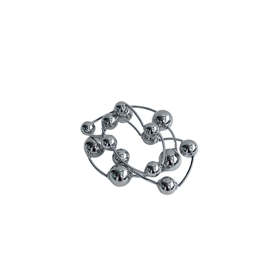 CHROME TRIO BRACELET SET