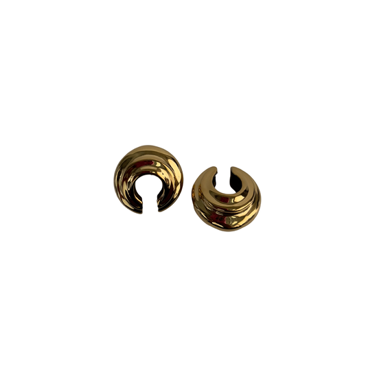 GOLD WHIRL EAR CUFF